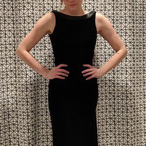 Vintage Low Back Velvet Dress | (Caliendo) Sz 4/6